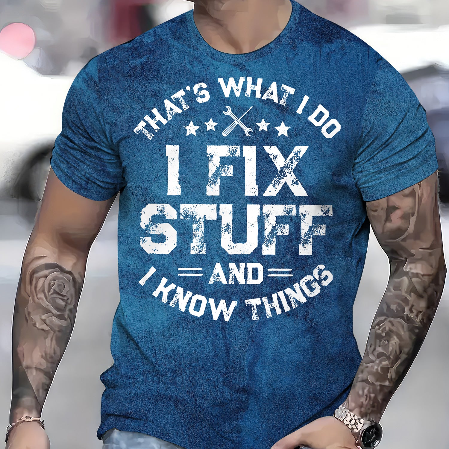 Vintage Mechanic Shirt That's What I Do I Fix Stuff And I Know Things T Shirt