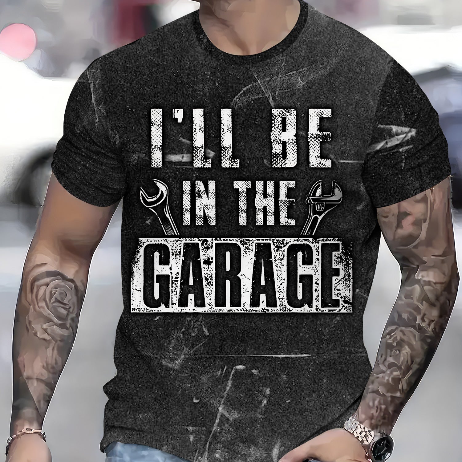 Vintage Mechanic Shirt I'll Be In The Garage T Shirt