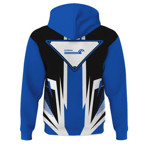 Railspirit Conrail Railroad Hoodie Bold Graphic Style All Over Printed Zip Up Hoodie