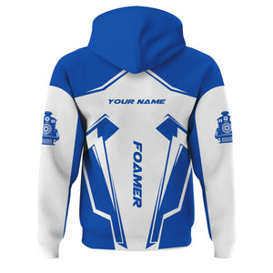 Railspirit Personalized Conrail Railroad Hoodie Railway Trainspotter Style Zip Up Hoodie Gift Idea For Foamers