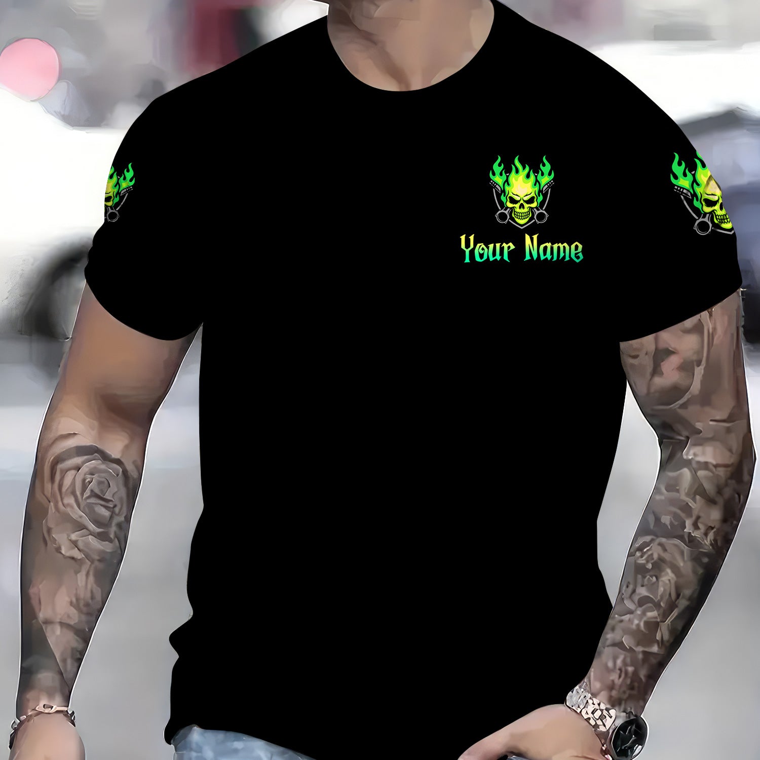 Custom Name Skull Wrench Mechanic T Shirt I Offended You With My Opinion Mechanic Hoodie Jacket Printed T Shirt