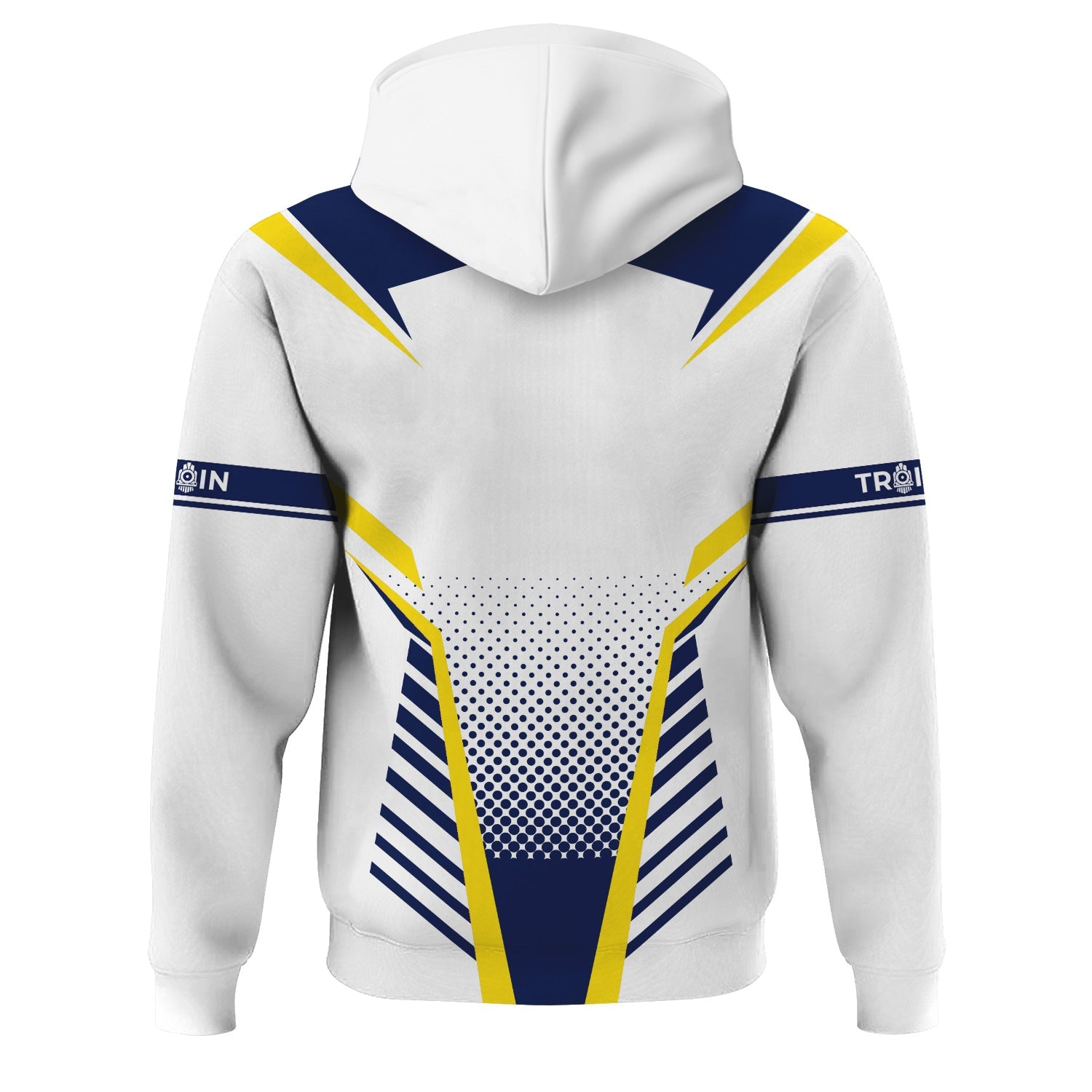 Railspirit Personalized Baltimore and Ohio Railroad Hoodie Unisex B&O Train Zip Hoodie All Over Print