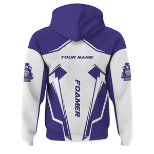 Railspirit Personalized Southern Pacific Railroad Hoodie Railway Trainspotter Style Zip Up Hoodie Gift Idea For Foamers