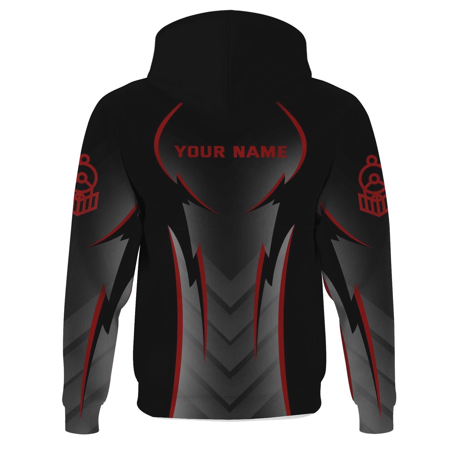 Railspirit Personalized Great Northern Railway Hoodie Striking Line Style GNR Train Zip Up Hoodie For Locomotive Lovers