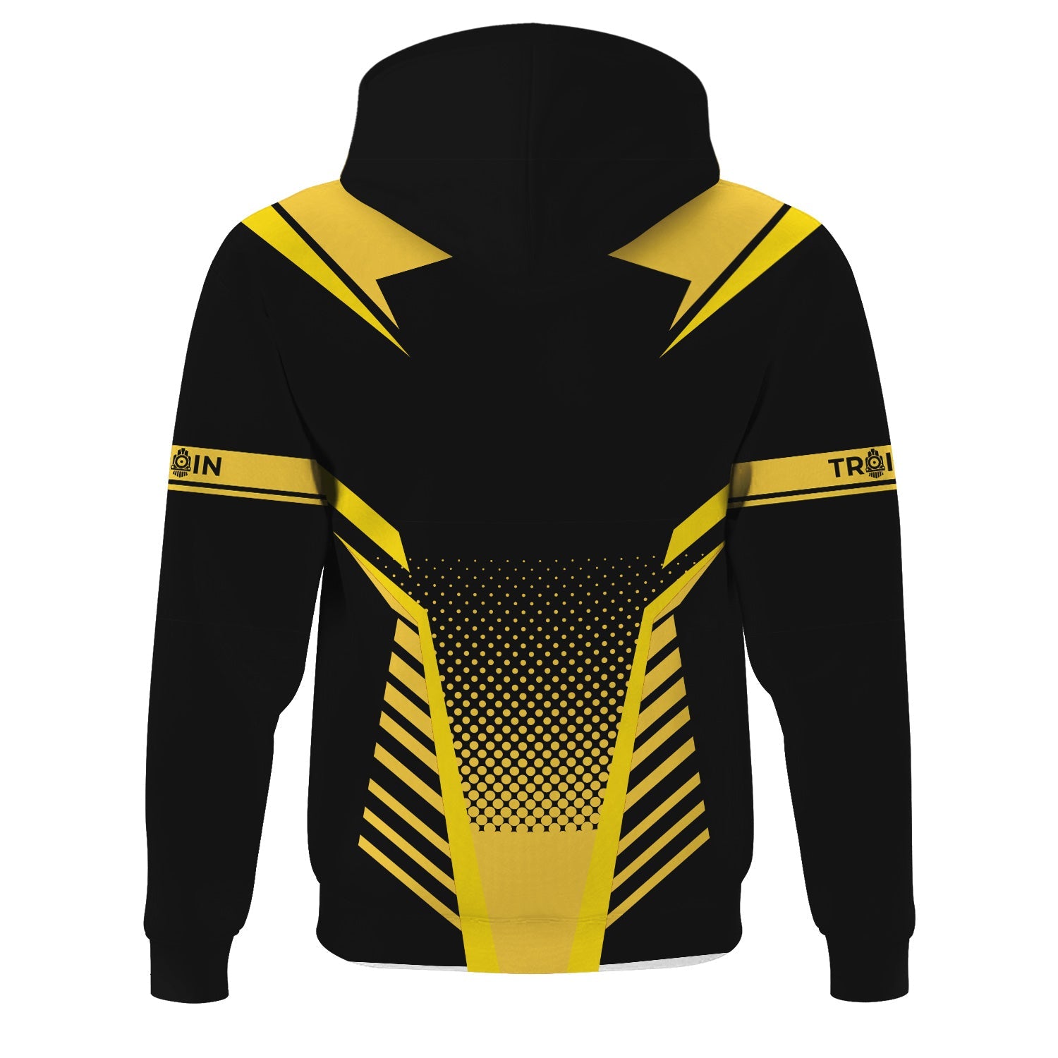 Railspirit Personalized Erie Railroad Hoodie Unisex Train Zip Hoodie All Over Print