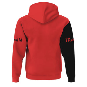 Railspirit Custom Name Seaboard Air Line Railroad Hoodie Railroad Crossing Sign Printed Zip Hoodie