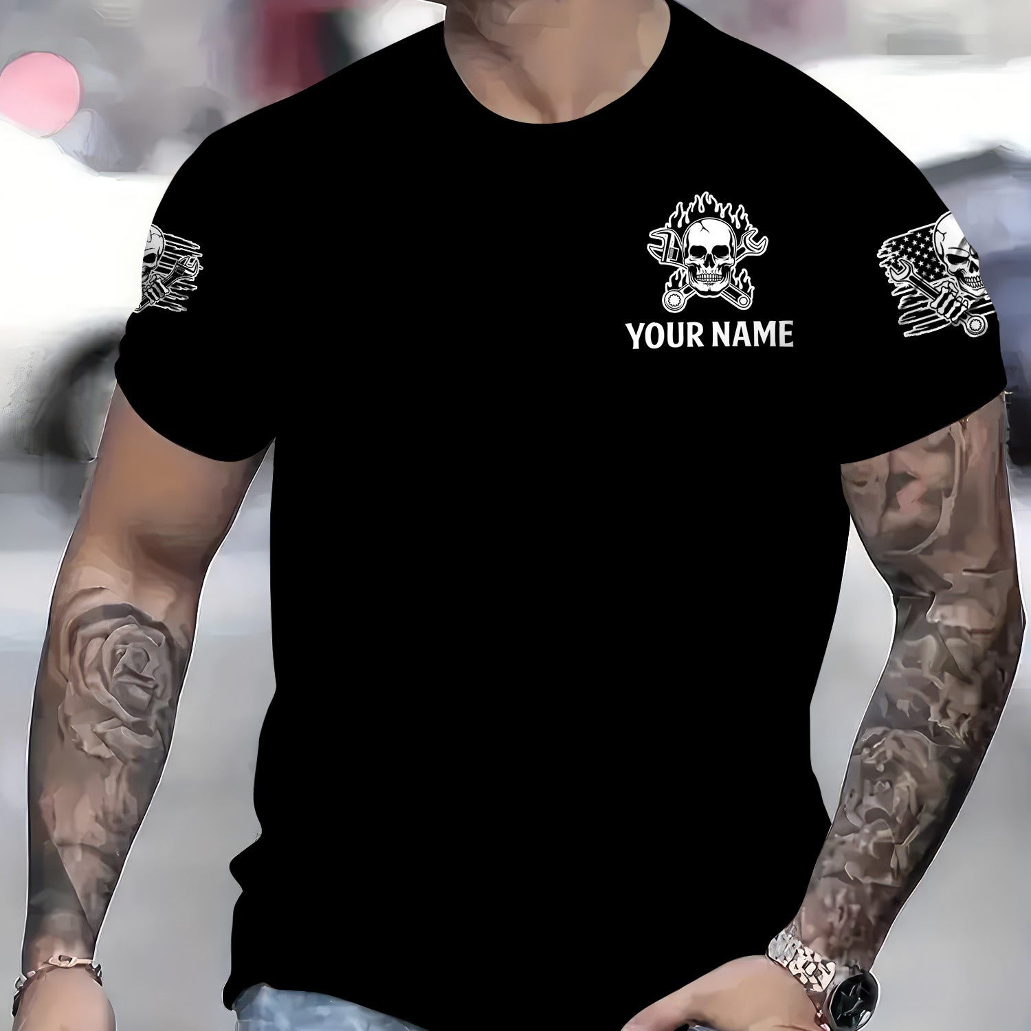 Custom Name Funny Mechanic Shirt I'd Just Rather Be In My Garage Than Talking to Idiots Hoodie Jacket For Mechanic