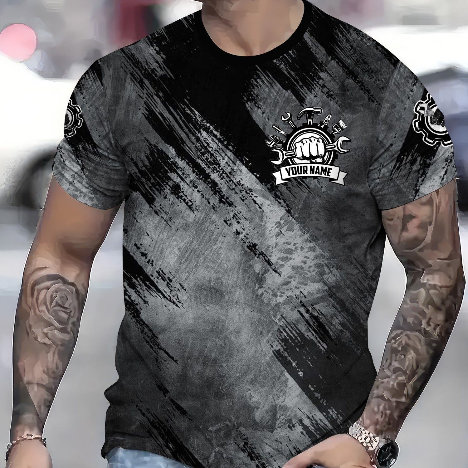 Vintage Mechanic Unisex T Shirt I'm A Mechanic I Can't Fix Stupid Shirt All Over Print