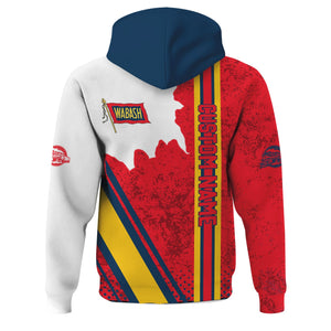 Railspirit Personalized Wabash Railroad Hoodie All Over Printed Unisex Zip Up Hoodie