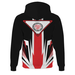 Railspirit Atlantic Coast Line Railroad Hoodie Bold Graphic Style All Over Printed Zip Up Hoodie