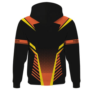 Railspirit Personalized Illinois Central Railroad Hoodie Unisex Train Zip Hoodie All Over Print