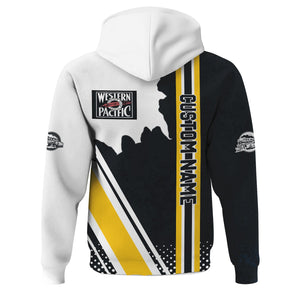 Railspirit Personalized Western Pacific Railroad Hoodie All Over Printed Unisex Zip Up Hoodie