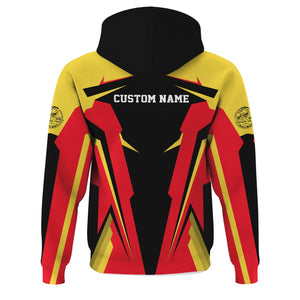 Railspirit Personalized Wabash Railroad Hoodie Strong Line Style Train Hoodie Gift Idea For Train Lover