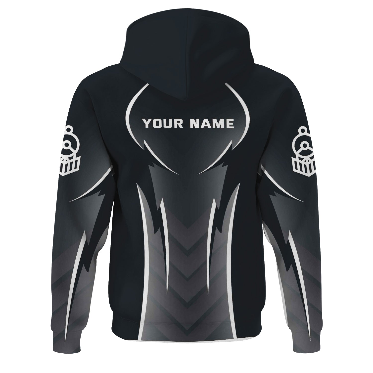 Railspirit Personalized Western Pacific Railroad Hoodie Striking Line Style Train Zip Up Hoodie For Locomotive Lovers