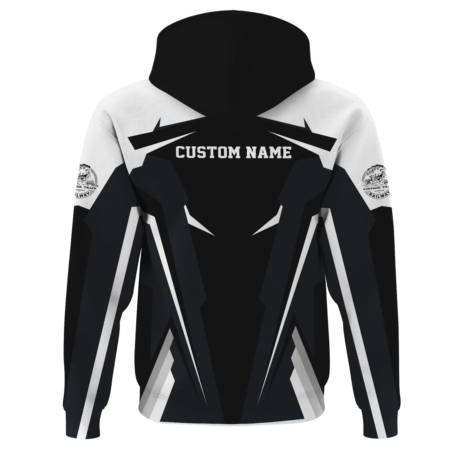 Railspirit Personalized Western Pacific Railroad Hoodie Strong Line Style Train Hoodie Gift Idea For Train Lover