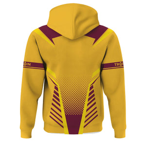 Railspirit Personalized Boston and Maine Railroad Hoodie Unisex Train Zip Hoodie All Over Print