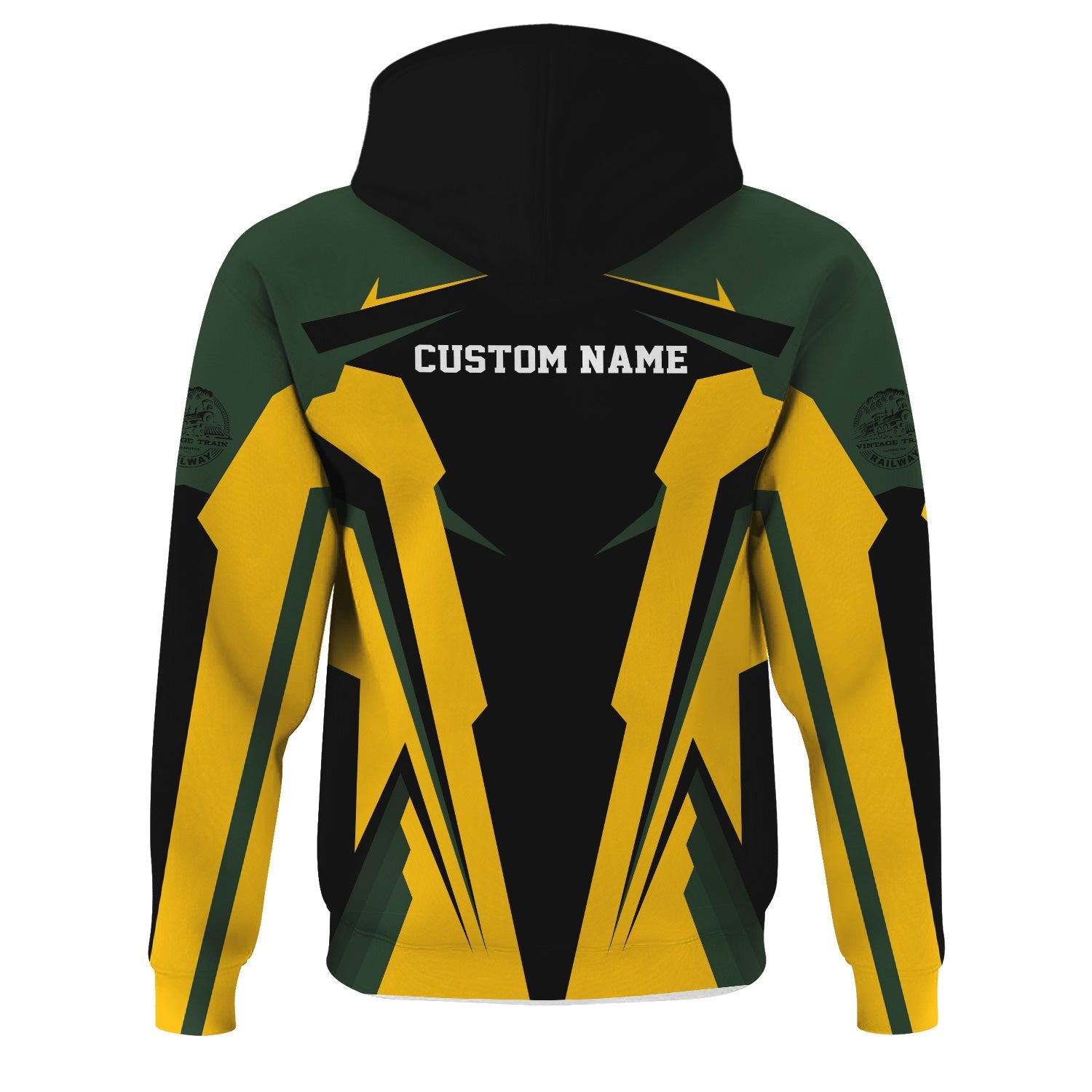 Railspirit Personalized New York, New Haven and Hartford Railroad Hoodie Strong Line Style New Haven Railroad Train Hoodie Gift Idea For Train Lover