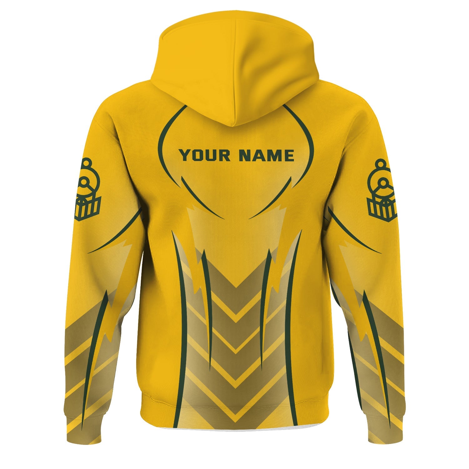 Railspirit Personalized New York, New Haven and Hartford Railroad Hoodie Striking Line New Haven Railroad Train Zip Up Hoodie For Locomotive Lovers