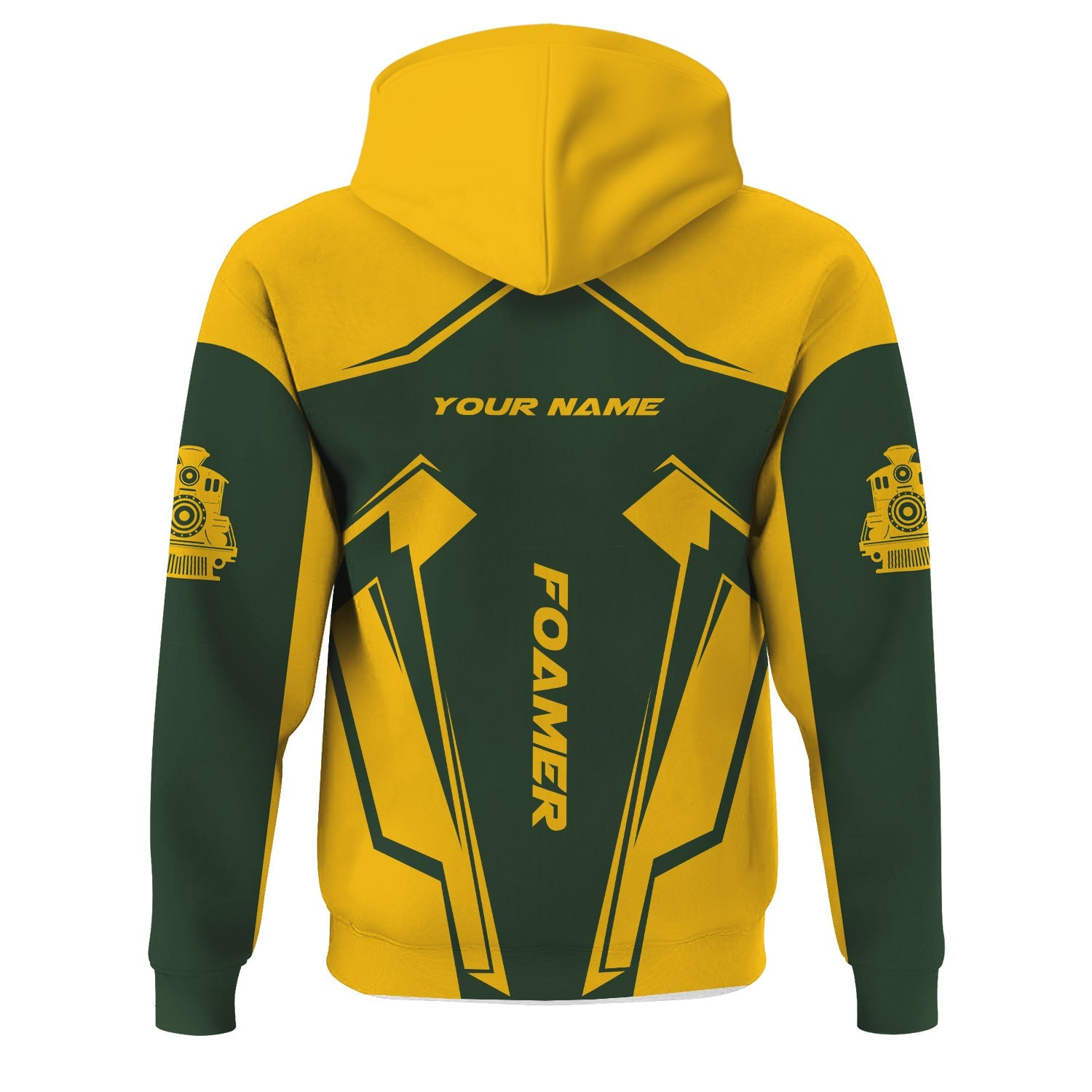 Railspirit Personalized New York, New Haven and Hartford Railroad Hoodie Railway Trainspotter Style New Haven Railroad Zip Up Hoodie Gift For Foamers