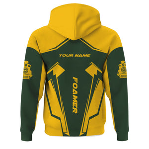 Railspirit Personalized New York, New Haven and Hartford Railroad Hoodie Railway Trainspotter Style New Haven Railroad Zip Up Hoodie Gift For Foamers