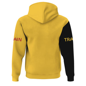 Railspirit Custom Name Louisville and Nashville Railroad Hoodie Railroad Crossing Sign L&N Printed Zip Hoodie