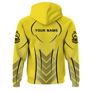 Railspirit Personalized Clinchfield Railroad Hoodie Striking Line Style Train Zip Up Hoodie For Locomotive Lovers