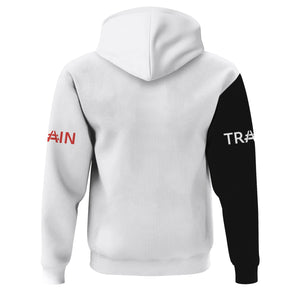 Railspirit Custom Name Chicago, Rock Island and Pacific Railroad Hoodie Railroad Crossing Sign Rock Island Railroad Printed Zip Hoodie