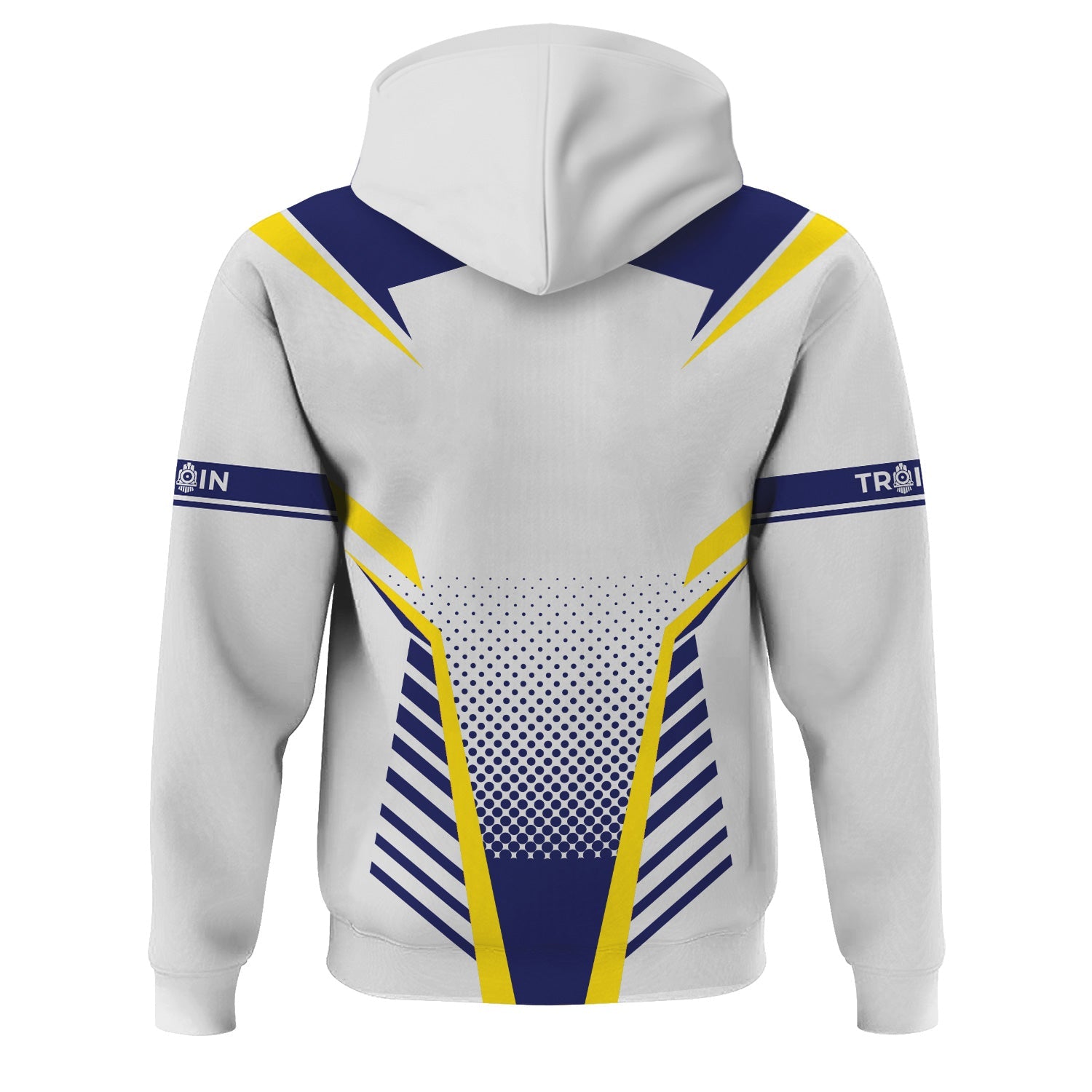 Railspirit Personalized B&O Great States Railroad Hoodie Unisex Train Zip Hoodie All Over Print