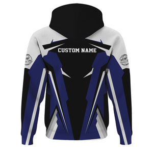 Railspirit Personalized B&O Great States Railroad Hoodie Strong Line Style Train Hoodie Gift Idea For Train Lover