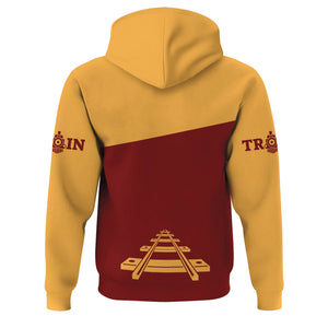 Railspirit Custom Name Duluth, Missabe, & Iron Range Railroad Hoodie One Track Mind Printed Zip Hoodie