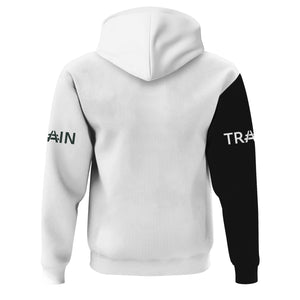 Railspirit Custom Name Youngstown & Southern Railroad Hoodie Railroad Crossing Sign Printed Zip Hoodie