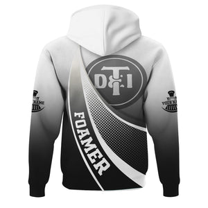 Railspirit Personalized Detroit Toledo And Ironton Railroad Hoodie Railway-Themed Style Zip Up Hoodie Gift Idea For Trainspotter