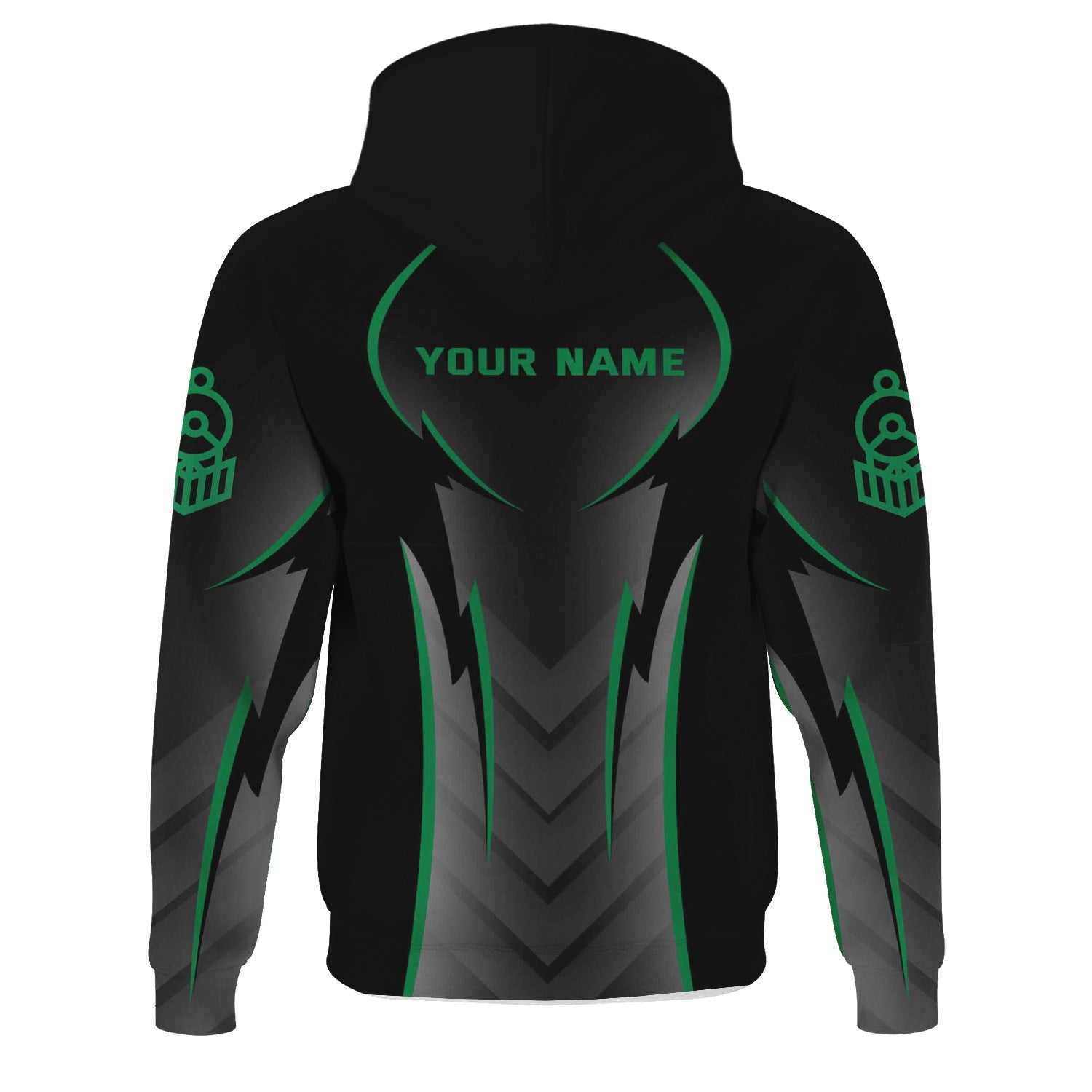 Railspirit Personalized Pittsburgh And Lake Erie Railroad Hoodie Striking Line Style Train Zip Up Hoodie For Locomotive Lovers