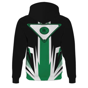 Railspirit Pittsburgh And Lake Erie Railroad Hoodie Bold Graphic Style All Over Printed Zip Up Hoodie