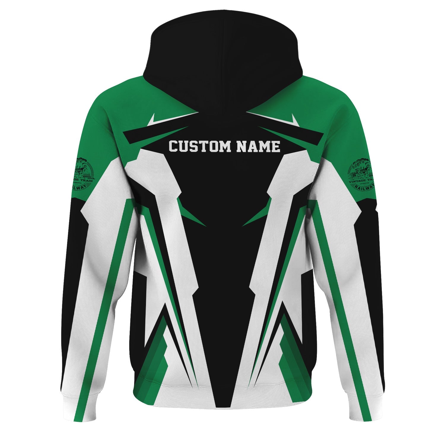 Railspirit Personalized Pittsburgh And Lake Erie Railroad Hoodie Strong Line Style Train Hoodie Gift Idea For Train Lover