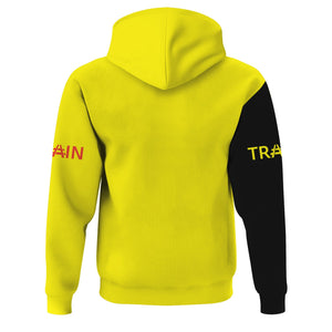 Railspirit Custom Name Strasburg Railroad Hoodie Railroad Crossing Sign Printed Zip Hoodie