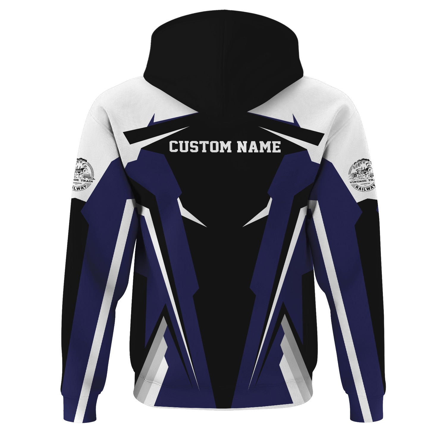 Railspirit Personalized CSX Transportation Railroad Hoodie Strong Line Style Train Hoodie Gift Idea For Train Lover