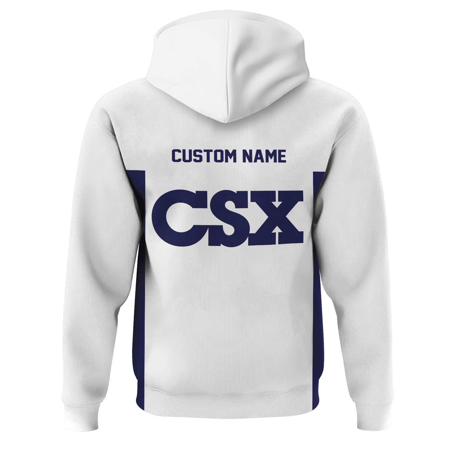 Railspirit Custom Name CSX Transportation Railroad Hoodie Yes I Need All Those Train Printed Zip Hoodie