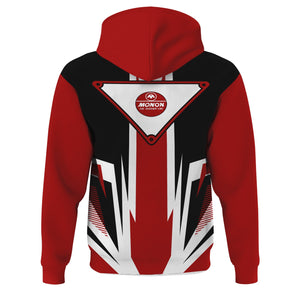 Railspirit Monon Railroad Hoodie Bold Graphic Style All Over Printed Zip Up Hoodie