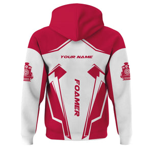 Railspirit Personalized Canadian Pacific Railroad Hoodie Railway Trainspotter Style Zip Up Hoodie Gift Idea For Foamers