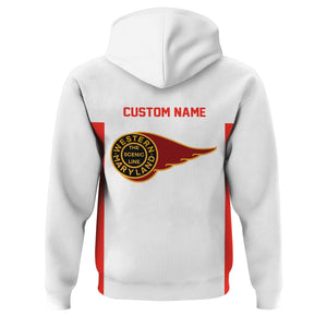 Railspirit Custom Name Western Maryland Railway Hoodie Yes I Need All Those Train Printed Zip Hoodie