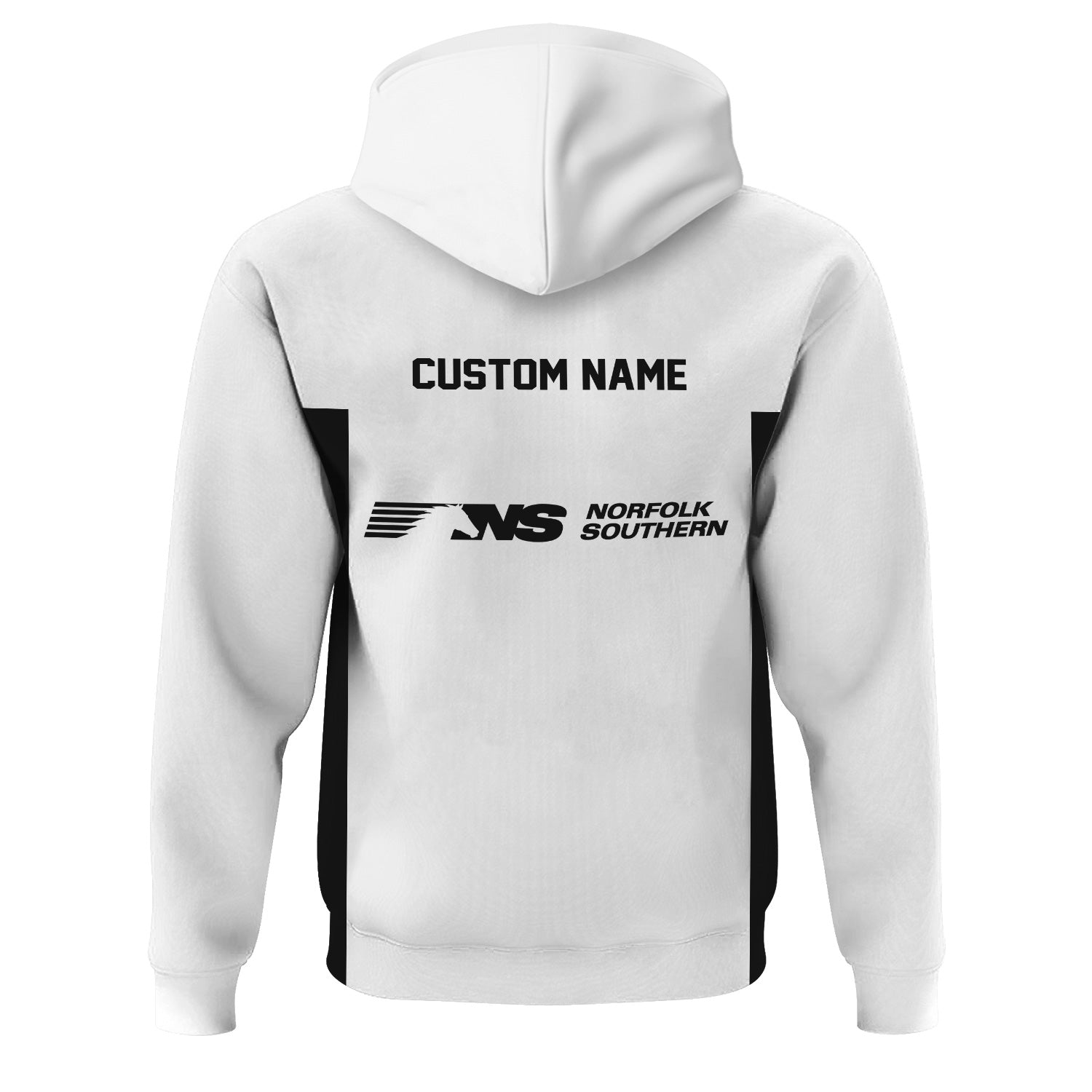 Railspirit Custom Name Norfolk Southern Railway Hoodie Yes I Need All Those Train Printed Zip Hoodie