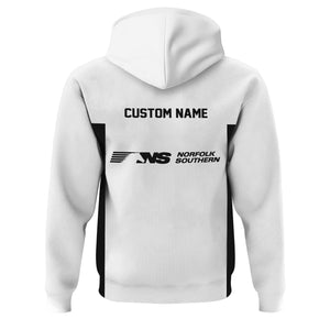 Railspirit Custom Name Norfolk Southern Railway Hoodie Yes I Need All Those Train Printed Zip Hoodie