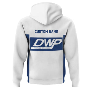 Railspirit Custom Name Duluth, Winnipeg and Pacific Railway Hoodie Yes I Need All Those Train Printed Zip Hoodie