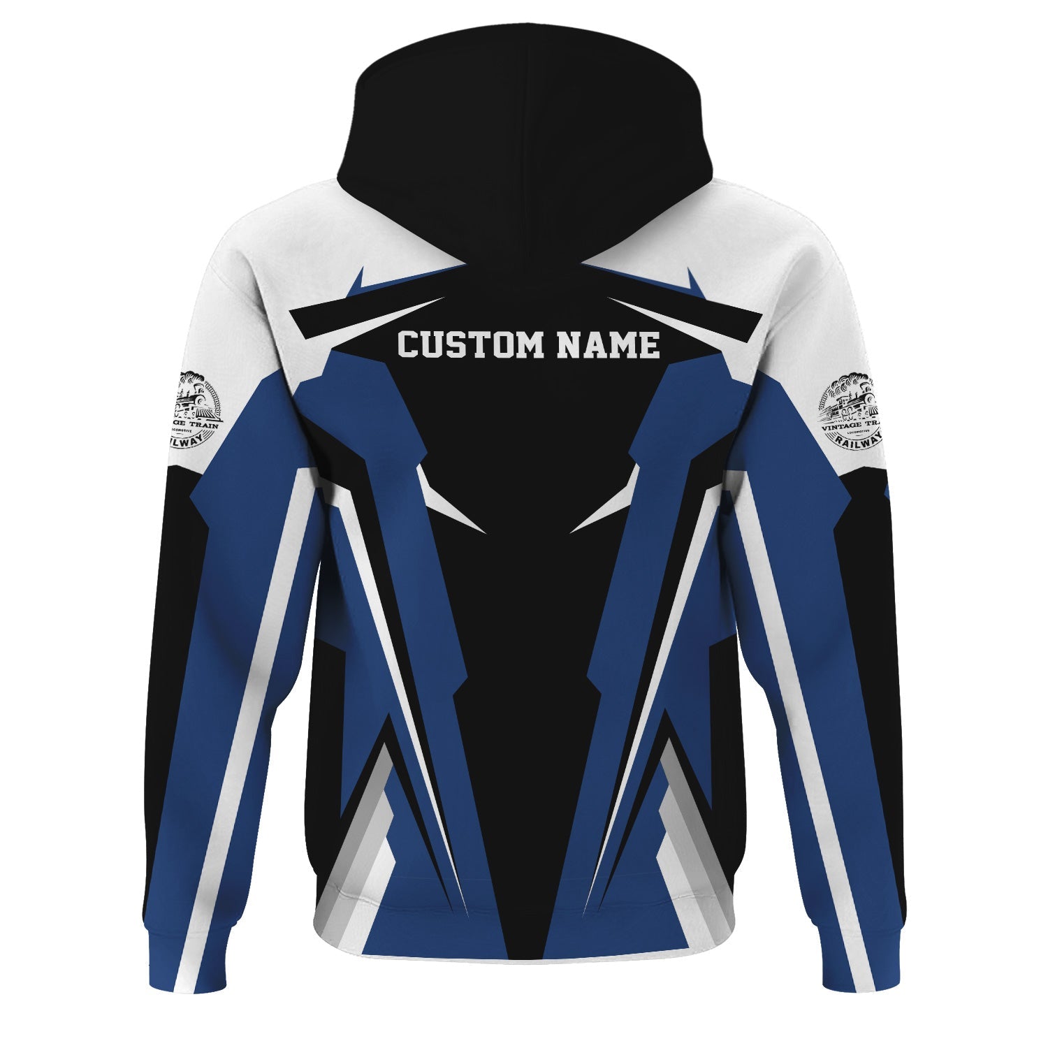 Railspirit Personalized Duluth, Winnipeg and Pacific Railway Hoodie Strong Line Style Train Hoodie Gift Idea For Train Lover