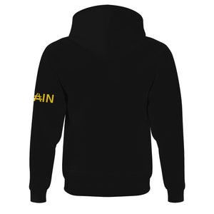 Railspirit Custom Name Central of Georgia Railway Hoodie Railroad Crossing Sign Printed Zip Hoodie