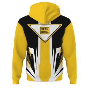 Railspirit Central of Georgia Railway Hoodie Bold Graphic Style All Over Printed Zip Up Hoodie