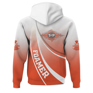 Railspirit Personalized Texas and Pacific Railway Hoodie Railway-Themed Style Zip Up Hoodie Gift Idea For Trainspotter