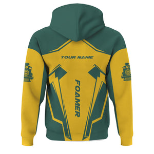 Railspirit Personalized Southern Railway U.S Hoodie Railway Trainspotter Style SOU Zip Up Hoodie Gift Idea For Foamers