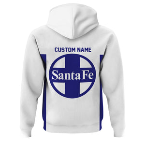 Railspirit Custom Name Santa Fe Railway Hoodie Yes I Need All Those Train Atchison, Topeka and Santa Fe Railway Printed Zip Hoodie